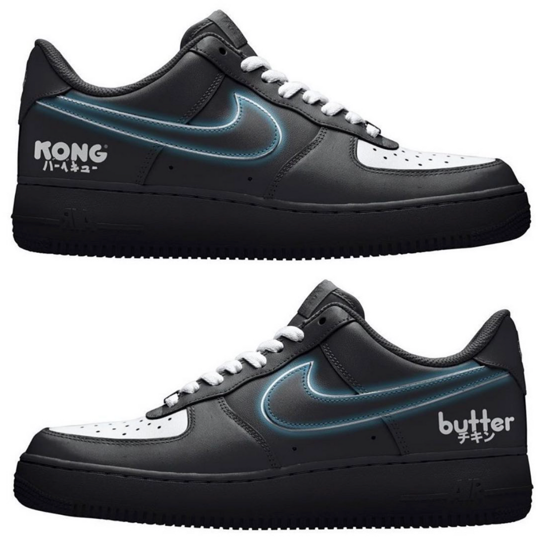 Kong x Butter Custom Sneakers