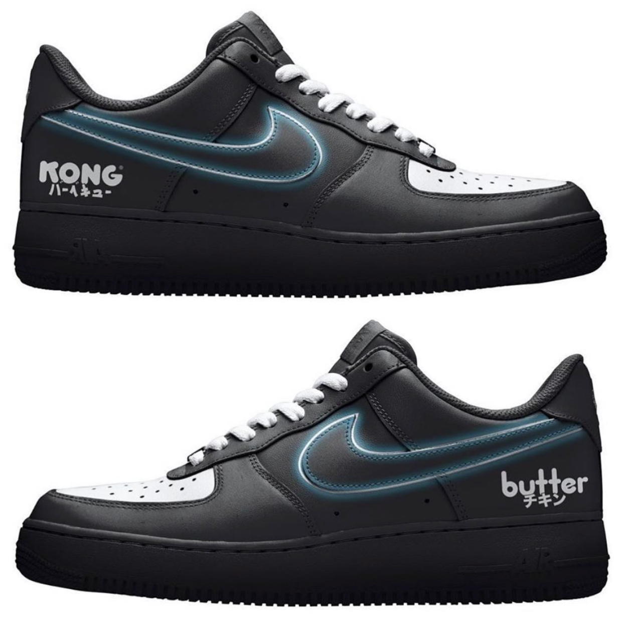 Kong x Butter Custom Sneakers