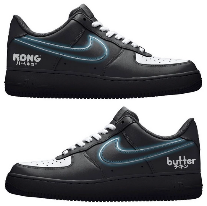 Kong x Butter Custom Sneakers