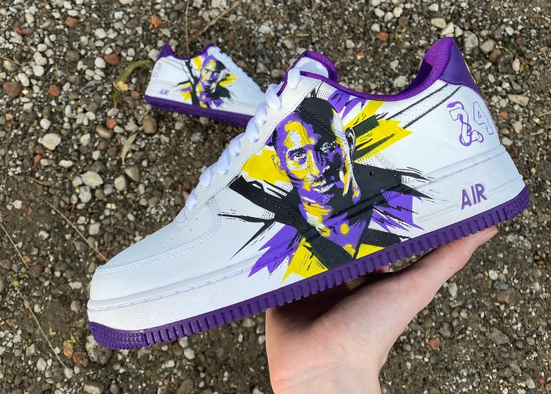 Custom AF1 — Kobe Tribute