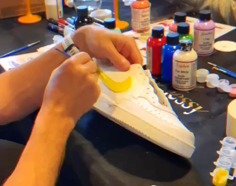 Butter sydney custom sneaker classes
