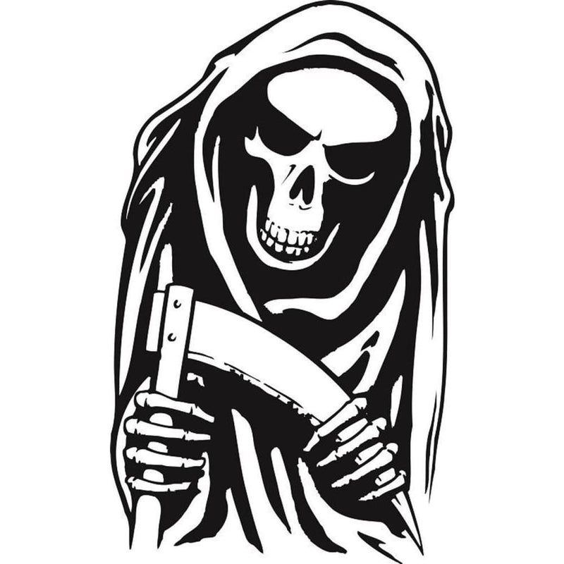 Grim Reaper Stencil - Khameleon Kickz